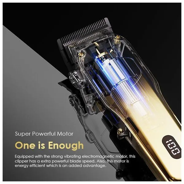 opc-cl30g-2 oraimo Smart Clipper 2 Gold Professional Hair Clipper