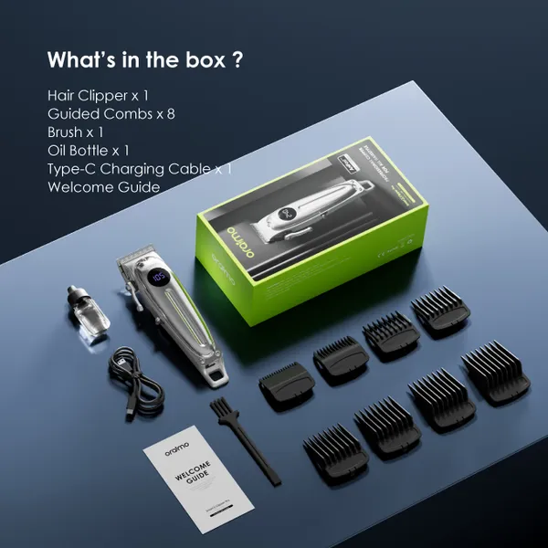 OCL-550-07 (1) oraimo Smart Clipper Pro Professional Hair Clipper