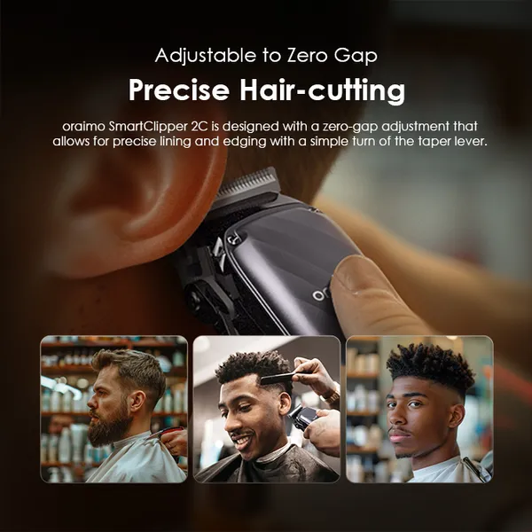 OPC-CL30C-680-4 oraimo SmartClipper 2C Professional Hair Clipper