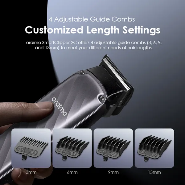OPC-CL30C-680-5 oraimo SmartClipper 2C Professional Hair Clipper