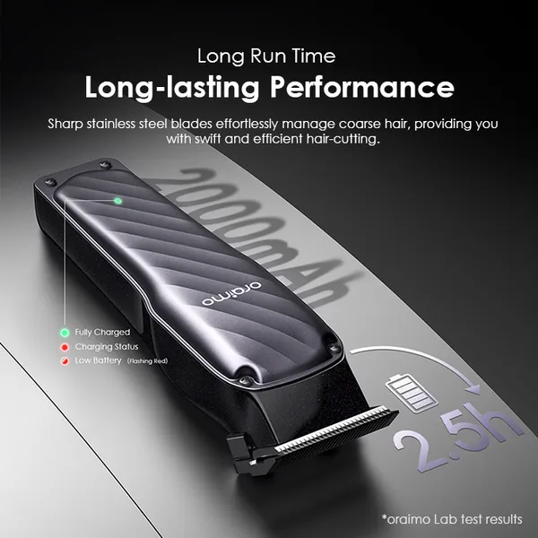 OPC-CL30C-680-7 oraimo SmartClipper 2C Professional Hair Clipper