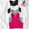 4-Pack Women’s Ribbed Seamless Crop Tank Tops – Breathable Athletic & Casual Wear