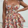 Elegant Pink Cut-Out Maxi Dress
