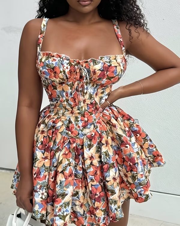 Elegant Pink Cut-Out Maxi Dress